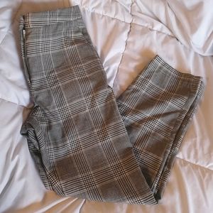 H&M - Plaid Slacks
